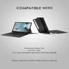 Doohoeek Keyboard Folio w/Status Screen for Samsung Galaxy Tab S10 FE Plus 13.1 Inch 2025, Tab S10 FE+ 13.1" Keyboard Bluetooth with Trackpad & Any-Angle Stand & Backlit Key, S10 Fe+ Keyboard Cover view 4