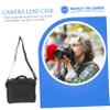 Lurrose Shockproof Camera Bag Shoulder Strap Padded Lens Case for and Accessories Design for Travel and Outdoor Use view 2
