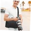 Lurrose Shockproof Camera Bag Shoulder Strap Padded Lens Case for and Accessories Design for Travel and Outdoor Use view 4