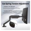 BEGWVDJTP Monitor Arm Screen Desk Mount Bracket Suitable for 13" - 32" 2-9 kg (4.4-19.8 lbs) Monitor Support 360 Adjustment view 2