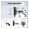 BEGWVDJTP Monitor Arm Screen Desk Mount Bracket Suitable for 13" - 32" 2-9 kg (4.4-19.8 lbs) Monitor Support 360 Adjustment view 4