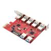 SuperFast USB 3.0 PCI to USB Converter Adapter with RJ45 1Gbps Transmission Rate, Ideal for Building or Upgrading Your Computer, Plug and Play for Multiple Interface view 3