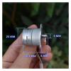 1PCS 25MM Mini Stepper Motor Stepper Motor 2 Phase 4 Wire Stepper Motor Shaft Diameter 5MM For Lens Adjustment Motor view 3