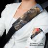 Animal Lion Love Car Seat Belt Cover Pad Soft Seatbelt Cushion Shoulder Strap Protector 2PCS view 4