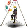 Rescue Tripod Heavy Duty Fire Fighting Tripod Confined SpaceConfined Space Rescue Tripod Confined Space Entry Tripod for Wellhead/Sewer/Underground Caves, Fire Emergency Rescue Tripod Kit, view 1