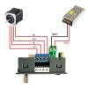 ZK-SMC02 Stepper Motor Driver Controller Integrated Board Forward/Reverse Pulse Speed Angle ControlModule for 42 57Motor view 3