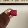 Case for Airpods Case CoverDark Red Polka Dot Hard Protective Cover with Buckle Compatible with AirPods 2nd 1st 3 4 Generation Headphone Earphone Charging Case (forairpodspro/pro2) view 3