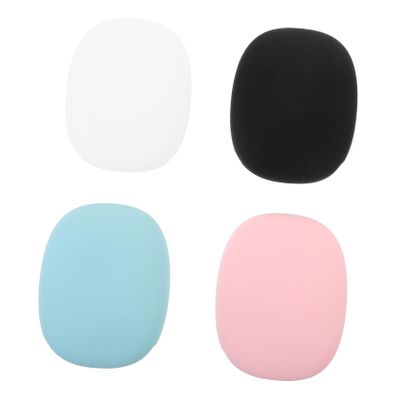 KALLORY 4pcs Headphones Storage Box Travel Accessories Case Electronic Organizer Feature