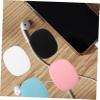KALLORY 4pcs Headphones Storage Box Travel Accessories Case Electronic Organizer Feature view 3