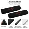 Bloody Iron Cross Car Seat Belt Cover Pad Soft Seatbelt Cushion Shoulder Strap Protector 2PCS view 3