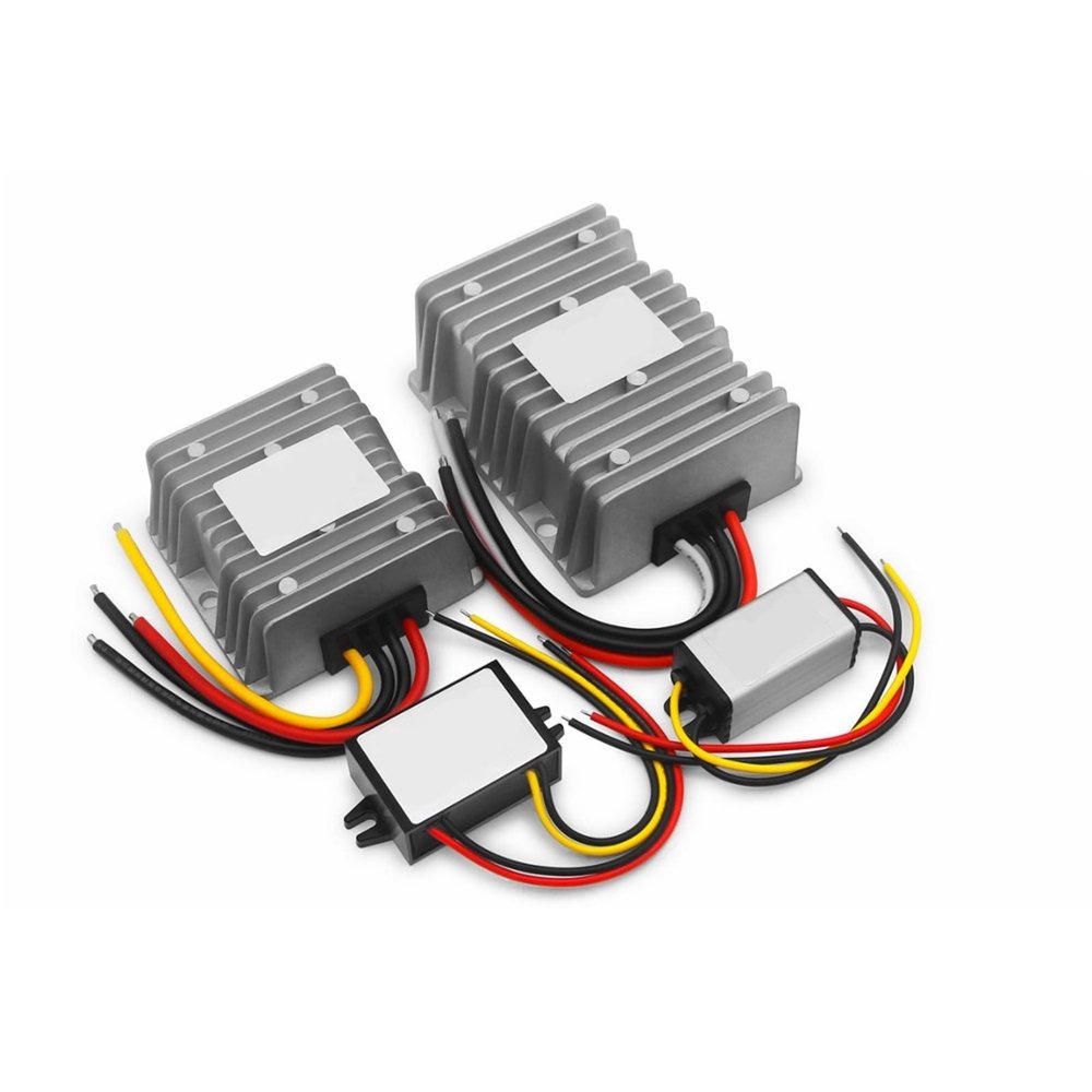 1pc 12v 24v to 5v Voltage Converter 1A 2A 3A 5A 10A 15A 20A 25A 30A 40A Step Up Down 5v Voltage Reducer(20A Aluminum)