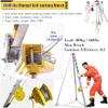 Rescue Tripod Heavy Duty Fire Fighting Tripod Confined SpaceConfined Space Tripod Portable Confined Space Hoist Tripod with Hand Winch & Safety Belt, Emergency Life Saving Lifting and Rescu view 4