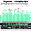 Audio Digital Equalizer,31-Band Stereo Graphic Equalizer,Professional Sound System Professional Equalizers for Recording Studio view 2
