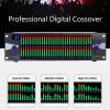 Stereo Audio Equalizer,31-Band Stereo Graphic EQ, with 10 Preset Effects and Low/mid/Treble Adjustment for Recording Studio view 2
