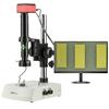 KOPPACE 54X-348X 4K HD Measurement Electron Microscope Continuous Zoom Lens Up and Down LED Light Source view 1