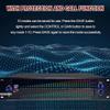 Audio Stereo Graphic Equalizer,31-Band Digital Equalizer,LED Spectrum Display,10 Preset Effects,High,Mid And Bass Adjustment for Recording Studio(Dual) view 4