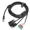 Alvin's Cables M12 A-Code 17 Pin Power Data Ethernet Cable for Hikrobot ID2000 ID3000 Barcode Readers, SC2000 SC3000 Vision Sensors, M12 17 Pin Female to RJ45 DB9 Interface Integrated Cable 3.3ft/1m view 3