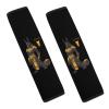 Anubis Black And Gold Car Seat Belt Cover Pad Soft Seatbelt Cushion Shoulder Strap Protector 2PCS view 1