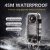 Coyktonty Waterproof Case/Invisible Dive Case for Insta360 X5,Supports 60M/196 FT Underwater Scuba Snorkeling Deep Diving with Bracket Accessories view 4
