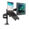 BEGWVDJTP H180 + FP-2 Gas Spring Double arm for 22" - 32" Monitor Stand + 10" - 17" Laptop Stand Gas Pressure Stand Load Capacity 2-12 kg view 3