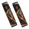 African American Black Woman Car Seat Belt Cover Pad Soft Seatbelt Cushion Shoulder Strap Protector 2PCS view 1