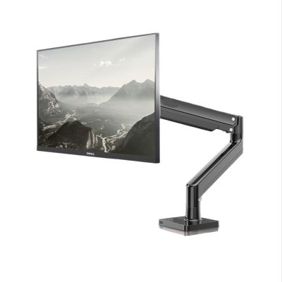 BEGWVDJTP G40 Gas Spring Arm 22-40 Inch Screen Desktop Monitor Stand 360 Degree Rotation 3-15 Kg Monitor Mounting Arm(Black)