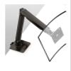 BEGWVDJTP G40 Gas Spring Arm 22-40 Inch Screen Desktop Monitor Stand 360 Degree Rotation 3-15 Kg Monitor Mounting Arm(Black) view 4