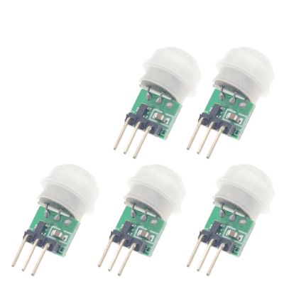 1-10pcs Mini IR Infrared Pyroelectric PIR Body Motion Human Sensor Detector Module(5pcs)