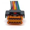 Speaker Connector 1 Pc 10 Pin Car Headlight Electronic Connector Wiring Harness Far Near Beam Socket Lighting Plug Compatible with The 307 308 408(10 Pcs) view 4