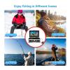 Underwater Fishing Camera, Winter Fish Finder Underwater Fishing Camera 9inch HD 1080P IP68 Waterproof 15M/30M/ for Ice/Sea/River Fishing (30M) view 3