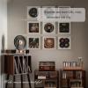 Kornnapa CD Holder Wooden Cd Storage Rack Box, DvD Storage Racks Organizer for Cd Display Movie Cases Music Cassette Tapes Shelf Stand Record Crates view 4