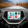 10.1'' Vertical Screen Radio for Jeep Cherokee 2013 2014 2015 2016 2017 2018 with Wireless CarPlay & Android Auto, HD Touchscreen Bluetooth Radio Supports GPS/WiFi/FM Radio/SWC Backup Camera/MIC/DSP view 1