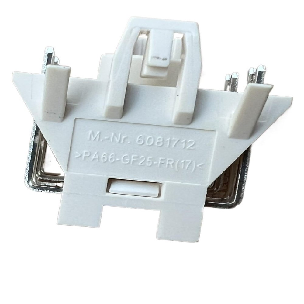 RBFRZGSU 1pcs Push-Button self-Locking Switch 4-pin with Lock M.-Nr.-Nr.6081712 12A250VAC