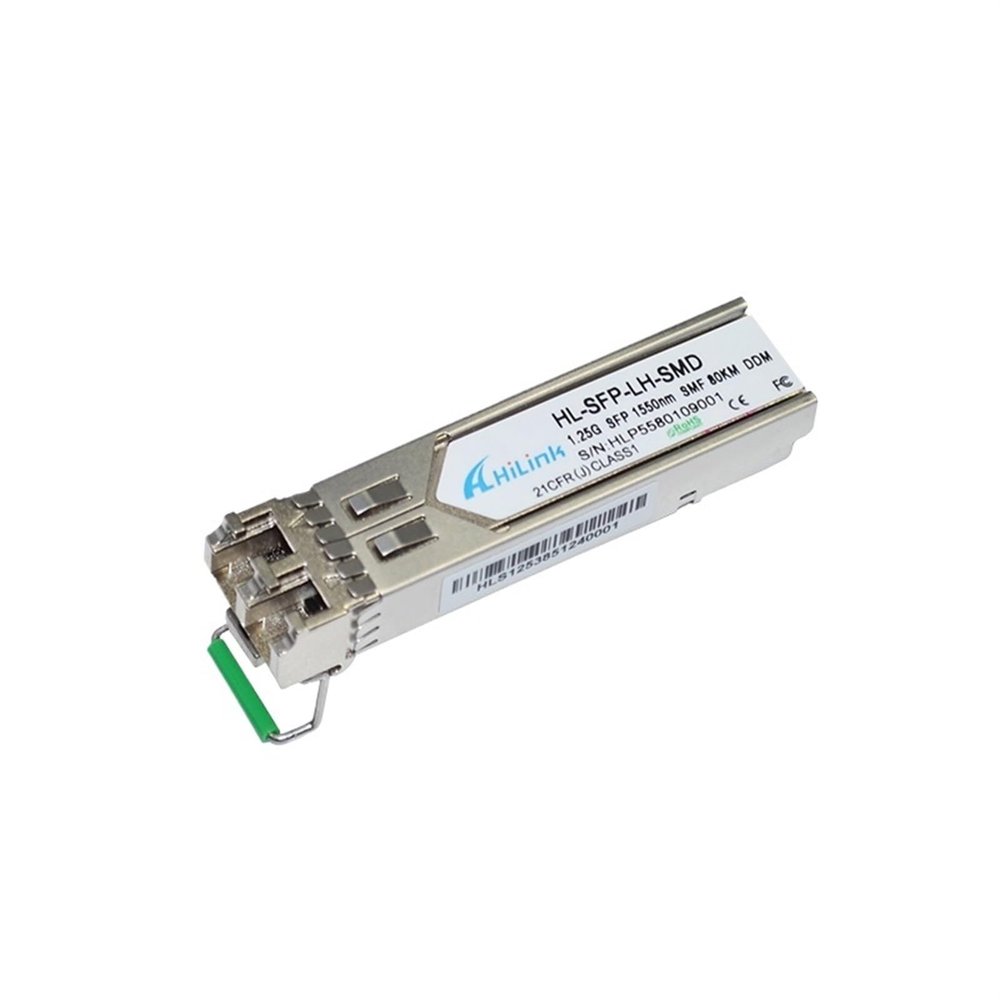 XVFSPWP 80KM 1.25G Ethernet 80KM 1550nm SMF 1000BASE LC SFP DOM(5 pcs)