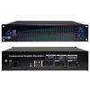 31 Dual Bands Graphic Equalizer,Professional Audio Spectrum Analyzer, with LCD Screen Display,Middle and Bass Adjustment for Stage Live Production view 1