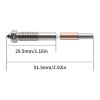 TFJUMKNG for QIDI Plus4 Bimetallic Nozzle 0.4mm Resistance Quick Removal Ceramic Insulation Integration Nozzles for QIDI Plus4 view 4