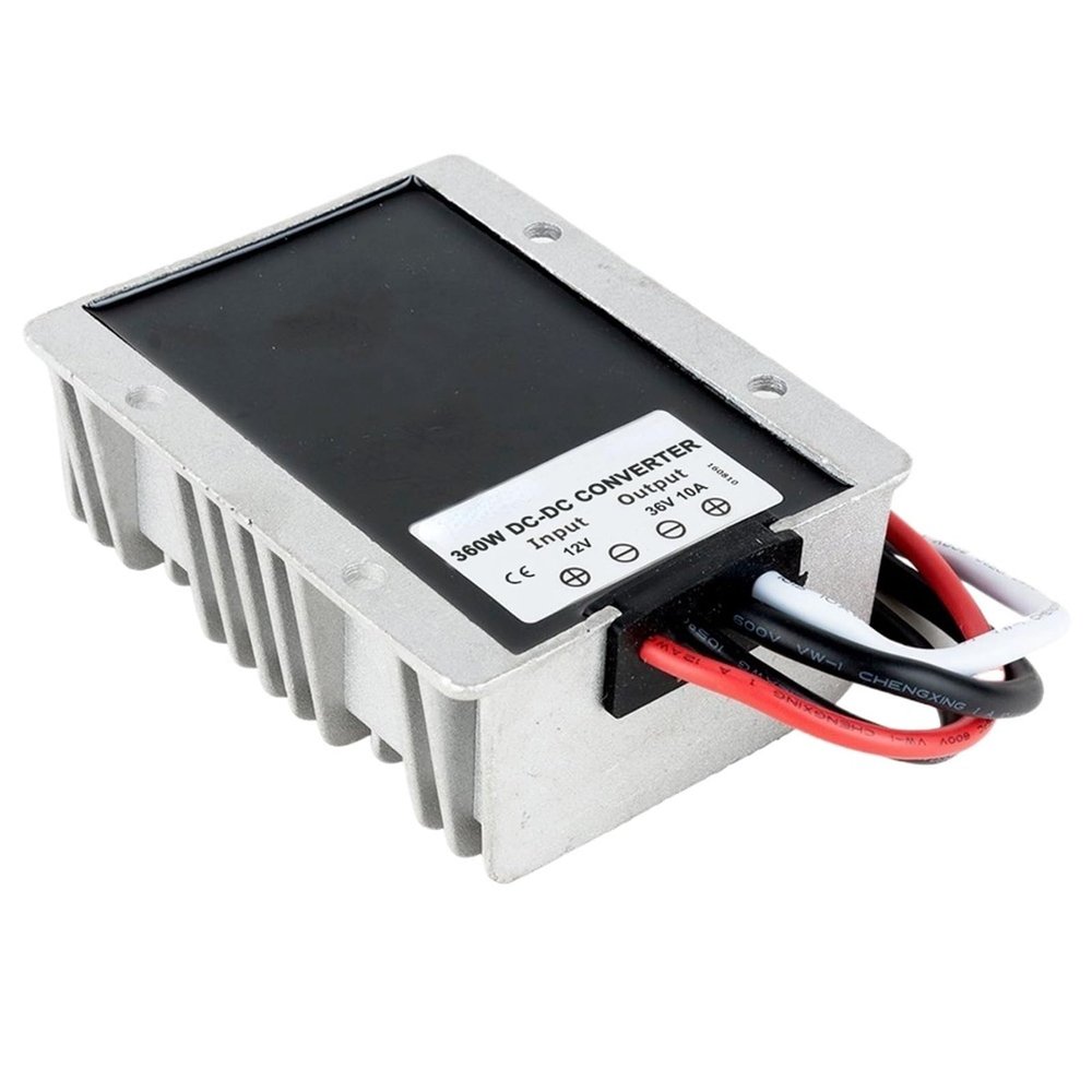 1pc 12V-36V 12V Step Up to 36V 5A-30A Power Converter Power Supply Boost Waterproof Module Power Regulator(12V-36V 10A)