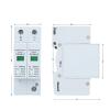 1pcs 2P 600/800/1000VDC Surge Protection Device 20-40kA SPD House Surge Protector(800VDC 20-40kA) view 2