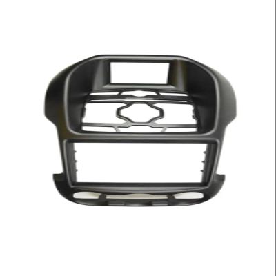 Auto parts Fit For Ford 2011+ Luxury Stereo Panel CD Frame DVD Mounting Trim Kit Frame DashboardBezel Auto radio panels(Black)