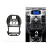 Auto parts Fit For Ford 2011+ Luxury Stereo Panel CD Frame DVD Mounting Trim Kit Frame DashboardBezel Auto radio panels(Black) view 2