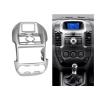 Auto parts Fit For Ford 2011+ Luxury Stereo Panel CD Frame DVD Mounting Trim Kit Frame DashboardBezel Auto radio panels(Black) view 3