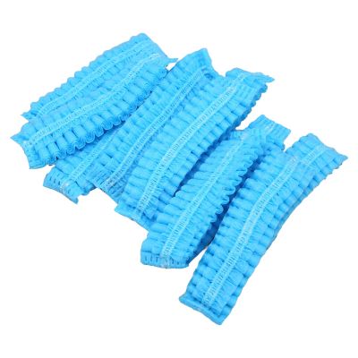 100pcs Earpad Covers - Stretchable Sanitary Headphone Covers for Most Headphones Optimized (Blue)