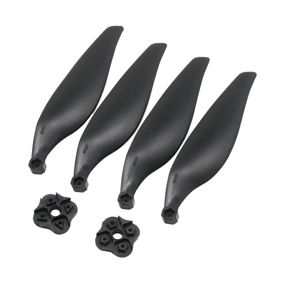 pZjHaok 2 Sets of 2 Blades 3 Blades 4 Blades Propellers Compatible with 8060 8x6 Folding Spiral Propellers(4 Blade)