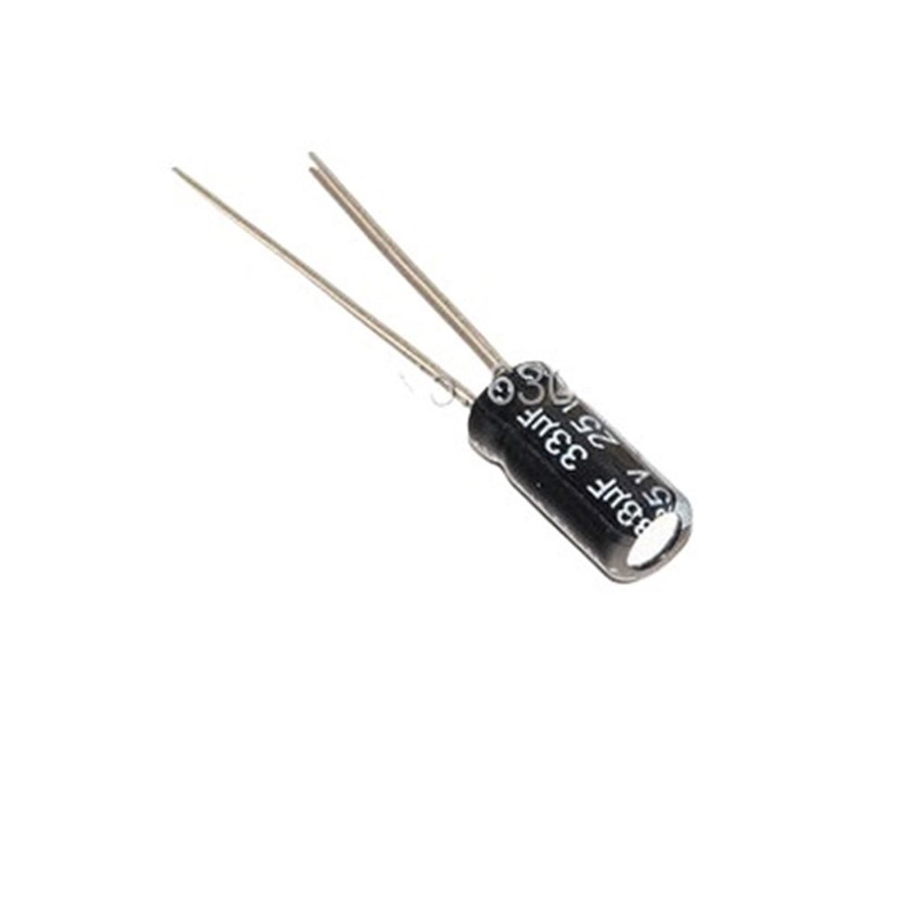 1000pcs 25v33uf 33uf 25V Aluminum Electrolytic Capacitor 5 * 7MM
