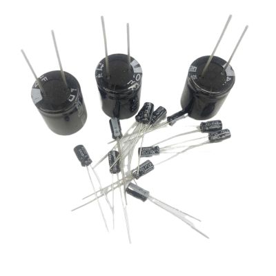 100/500/1000Pcs 10V Aluminum Electrolytic Capacitor 100UF 220UF 330UF 470UF 680UF 1000UF 2200UF 3300UF 4700UF 10000UF(10V 2200UF 100PCS)