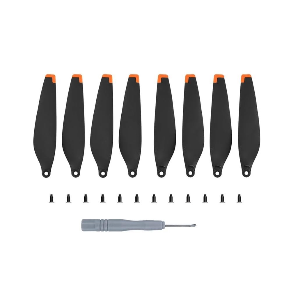 pZjHaok 8pcs Drone Blades Propeller Drone Accessories Compatible with 3(Orange)
