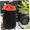 NUOBESTY 4pcs Digital Camera Case Soft Lens Protector Pouch Drawstring Outdoor Lens Storage Bag for Hiking view 3