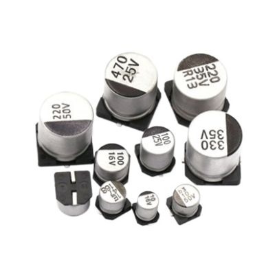 1000Pcs 22UF 33UF 47UF 100UF 220UF 6.3V 10V 16V 25V 35V 50V SMD Aluminum Electrolytic Capacitor 6.3mm*5.4mm(10V100UF)