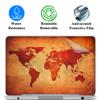 11.6 12 Inch Laptop Skin Sticker Cover Premium Sticker Cover Art Decal Decorative (Included 2 Wrist Pad Skins) - World Map view 2