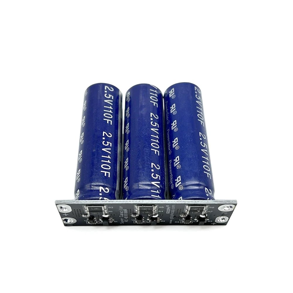 Powerstor 7.5V36.6F Supercapacitor Automobile Rectifier Module 2.7V110F Super Capacitor with Balance Protect Backup Power Supply